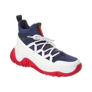 Christian Louboutin Anapur Leather & Rubber Sneaker, White